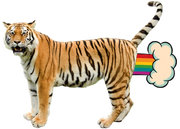 Giant Realistic Flying Tiger