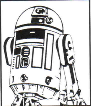 R2-VO star wars classic campaigns west end games pg20 1994 illustration droid robot astromech