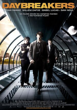 Daybreakers spanish film poster