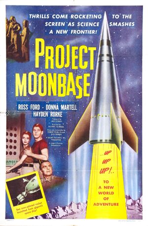 Project moon base poster 1953