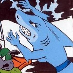 Sky shark from cover of issue 3