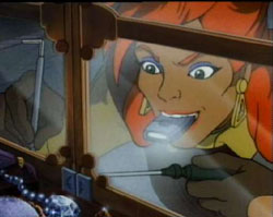 Nightshade in cops animated series intro sequence 1988