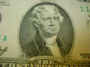 Jefferson on the 2 dollar bill