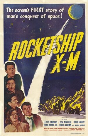 Rocketship x-m poster 1950