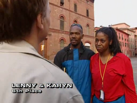 LennyKarynFirstNon-EliminationLeg