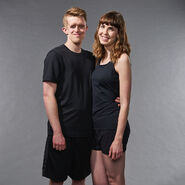 Todd & Anna's alternate promotional photo for The Amazing Race Canada: Heroes Edition.