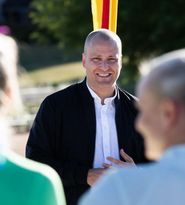 The host, Heikki Paasonen