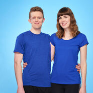 Todd & Anna's alternate promotional photo for The Amazing Race Canada: Heroes Edition.