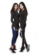 An alternate promotional photo of Parul & Maggie for The Amazing Race Asia.