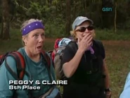 Peggy & Claire finished in 8th on Leg 2.