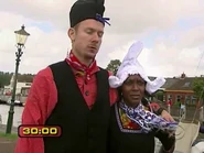 Brian & Ericka got a thirty minute penalty for not riding the bikes.