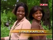 Lyn & Karlyn's opening pose.