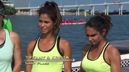 Tiffany & Krista eliminated after their cab driver took them to the wrong place.