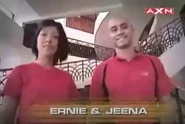 Ernie & Jeena's Opening pose.