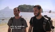 ZevJustinEliminatedUnfinishedBusiness.png (1.88 MB) Zev & Justin eliminated after Zev's painful mistake in the Roadblock.