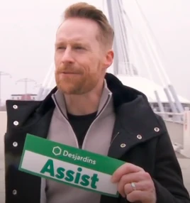Jon holding the Assist