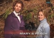 Mary & Peach's opening pose.