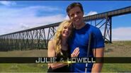 Julie & Lowell's opening credit.