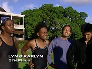 Lyn & Karlyn finished in 5th on Leg 7.