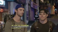Alex & Conor are eliminated from the race in 4th place after did not find the three signs by Lan Kwai Fong.