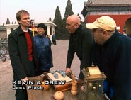 Kevin & Drew were eliminated from the race in 4th Place.