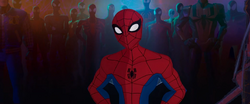 Spectacular Spider-Man confronts Miles