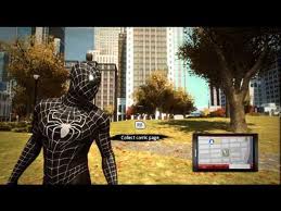 the amazing spider man 2 black suit location