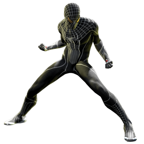 ultimate spider man game black suit