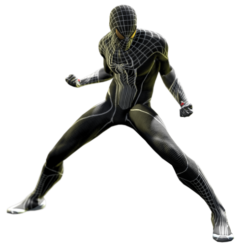 the amazing spider man black suit