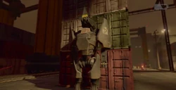 Rhino Mech Suit TASM2 video game