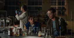 Peter telling Ned Leeds about  