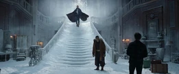 Wong and Doctor Strange talk to Peter
