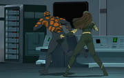 Salamander fighting Shrinking Rae
