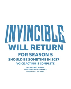 Invincible Season 5 Return