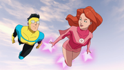 Invincible Atom Eve flying 213712381