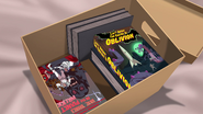 Pile of Nolan's Books.