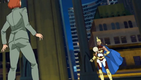 War Woman transforms infront of Connie