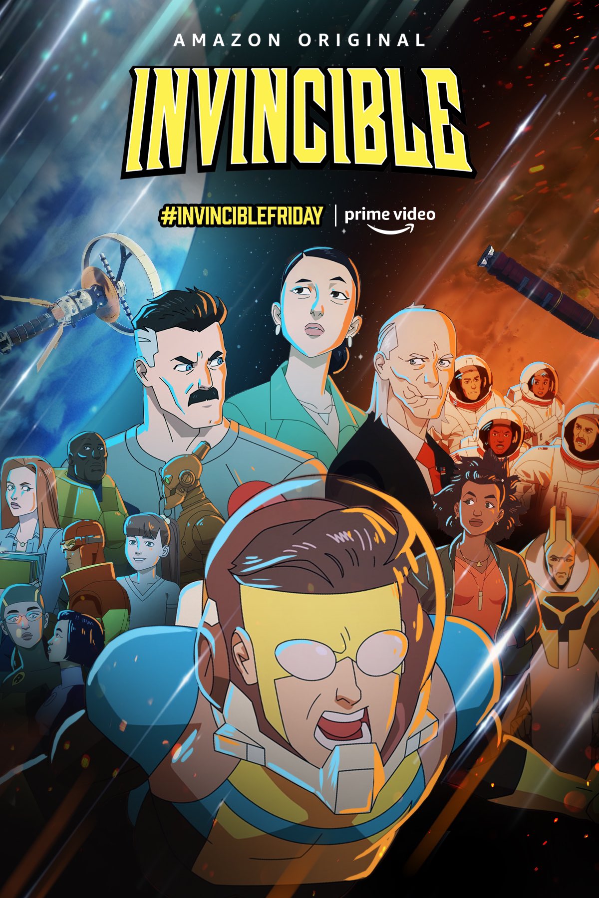 INVINCIBLE on X: New episode!!!! We're sure it will end well with no one  getting hurt. #InvincibleFriday  / X