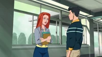 Mark and EVE talks at school Invincible (64)