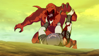 Rognarr Attacking Nolan