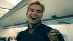 Homelander laughing