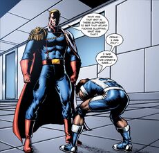 Homelander threatens A-Train