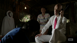 Klaus Starr calls the Grail in Vietnam.png