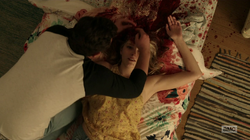 Eugene tries to put Tracy's brain back into her skull