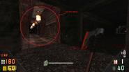 Go into the hallway here.