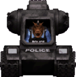 Police Pig Cop Tank