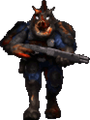 Zombie Pig Cop