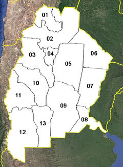 Argentina (mapa político)