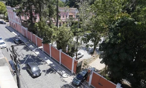 Vista aérea del Palacio de Mato Grosso.