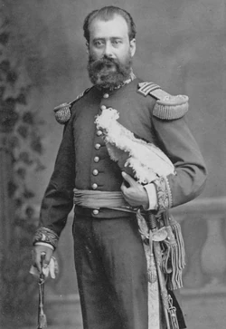 El Marqués de Cubijíes, en 1883.